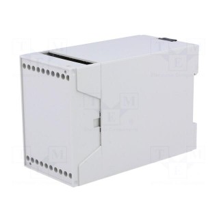 Enclosure: for DIN rail mounting | Y: 109mm | X: 55mm | Z: 75mm | ABS