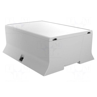 Enclosure: for DIN rail mounting | Y: 110mm | X: 142.3mm | Z: 53.3mm