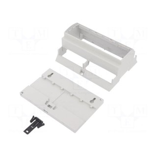 Enclosure: for DIN rail mounting | Y: 142mm | X: 62mm | Z: 110mm