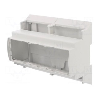 Enclosure: for DIN rail mounting | Y: 110mm | X: 142.3mm | Z: 62mm
