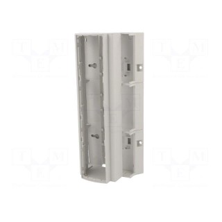 Enclosure: for DIN rail mounting | Y: 110mm | X: 210mm | Z: 62mm | grey