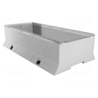 Enclosure: for DIN rail mounting | Y: 110mm | X: 213mm | Z: 53.3mm | ABS