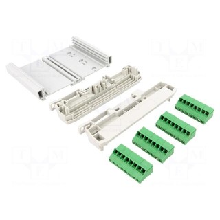 Enclosure: for DIN rail mounting | Y: 127.8mm | X: 120mm | Z: 40mm