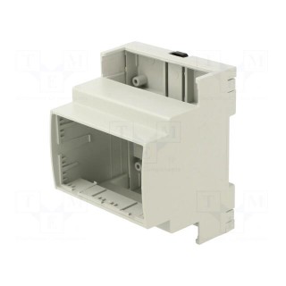 Enclosure: for DIN rail mounting | Y: 71mm | X: 89mm | Z: 65mm | ABS