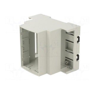 Enclosure: for DIN rail mounting | Y: 71mm | X: 89mm | Z: 65mm | ABS