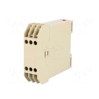 Enclosure: for DIN rail mounting | Y: 81.8mm | X: 22.5mm | Z: 99mm | ABS