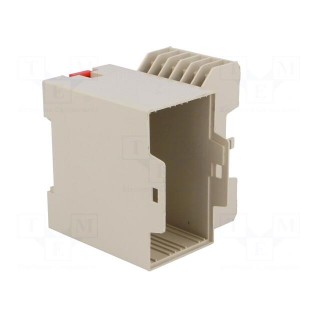 Enclosure: for DIN rail mounting | Y: 81.8mm | X: 45mm | Z: 99mm | ABS