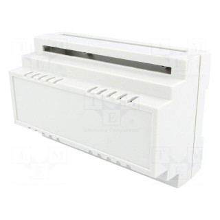 Enclosure: for DIN rail mounting | Y: 88mm | X: 138mm | Z: 62mm | grey