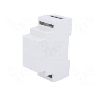 Enclosure: for DIN rail mounting | Y: 88mm | X: 34mm | Z: 62mm | ABS