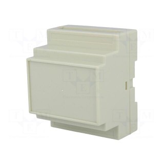 Enclosure: for DIN rail mounting | Y: 88mm | X: 72mm | Z: 59mm | ABS