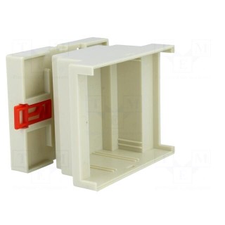Enclosure: for DIN rail mounting | Y: 88mm | X: 72mm | Z: 59mm | ABS