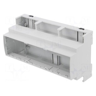 Enclosure: for DIN rail mounting | Y: 89mm | X: 159mm | Z: 65mm | ABS