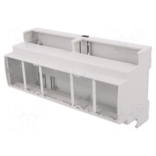 Enclosure: for DIN rail mounting | Y: 89mm | X: 177mm | Z: 65mm | ABS