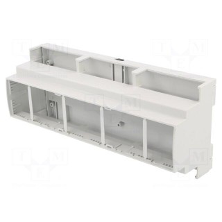 Enclosure: for DIN rail mounting | Y: 89mm | X: 213mm | Z: 65mm | ABS