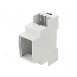 Enclosure: for DIN rail mounting | Y: 89mm | X: 36mm | Z: 67mm | ABS