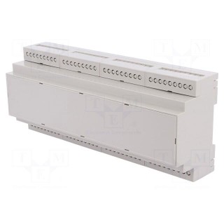 Enclosure: for DIN rail mounting | Y: 90.2mm | X: 212mm | Z: 57.5mm