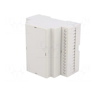 Enclosure: for DIN rail mounting | Y: 90.2mm | X: 83.6mm | Z: 57.5mm