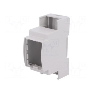 Enclosure: for DIN rail mounting | Y: 90.5mm | X: 36.3mm | Z: 62mm