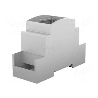 Enclosure: for DIN rail mounting | Y: 90.5mm | X: 36.3mm | Z: 62mm