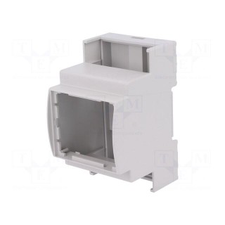 Enclosure: for DIN rail mounting | Y: 90mm | X: 53.5mm | Z: 53mm | ABS