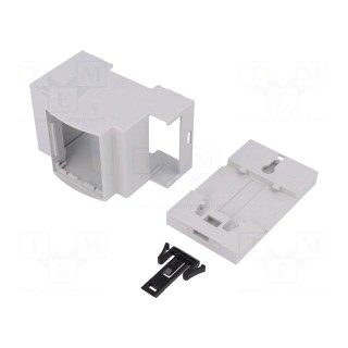 Enclosure: for DIN rail mounting | Y: 90.5mm | X: 53.5mm | Z: 62mm