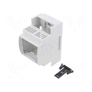 Enclosure: for DIN rail mounting | Y: 90.5mm | X: 53.5mm | Z: 62mm