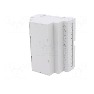 Enclosure: for DIN rail mounting | Y: 90mm | X: 104.8mm | Z: 65mm | ABS