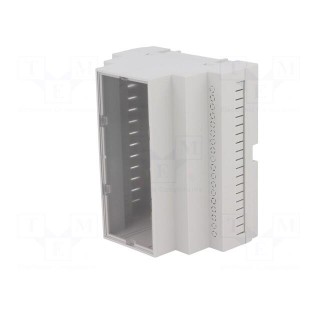 Enclosure: for DIN rail mounting | Y: 90mm | X: 104mm | Z: 65mm | ABS