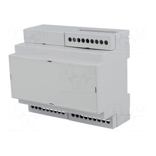 Enclosure: for DIN rail mounting | Y: 90mm | X: 106mm | Z: 53mm | PPO