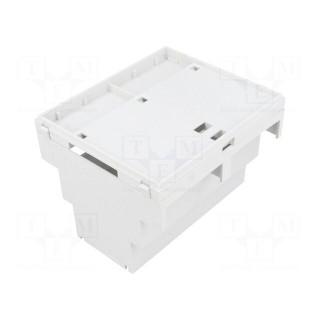 Enclosure: for DIN rail mounting | Y: 90mm | X: 106mm | Z: 68mm | PPO