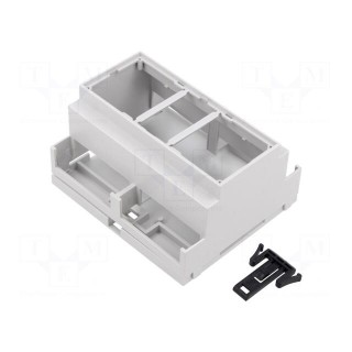 Enclosure: for DIN rail mounting | Y: 90mm | X: 106mm | Z: 73mm | PPO