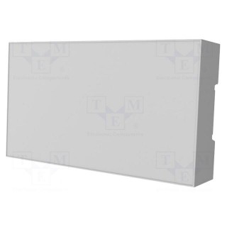 Enclosure: for DIN rail mounting | Y: 90mm | X: 158mm | Z: 32mm | grey