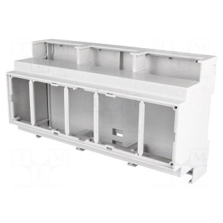 Enclosure: for DIN rail mounting | Y: 90mm | X: 159.5mm | Z: 53mm | PPO