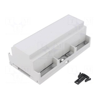 Enclosure: for DIN rail mounting | Y: 90mm | X: 159mm | Z: 53mm | PPO