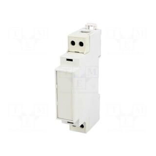 Enclosure: for DIN rail mounting | Y: 90mm | X: 17.5mm | Z: 53mm | PPO