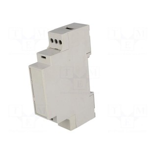 Enclosure: for DIN rail mounting | Y: 90mm | X: 17.5mm | Z: 53mm | PPO