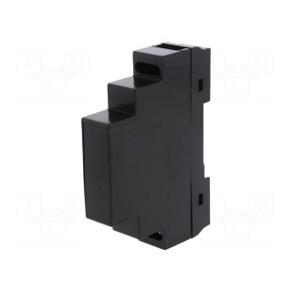 Enclosure: for DIN rail mounting | Y: 90mm | X: 17mm | Z: 65mm | ABS