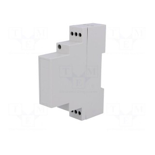 Enclosure: for DIN rail mounting | Y: 90mm | X: 17mm | Z: 71mm | noryl