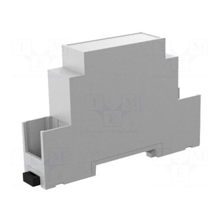 Enclosure: for DIN rail mounting | Y: 90mm | X: 18mm | Z: 53mm | PPO