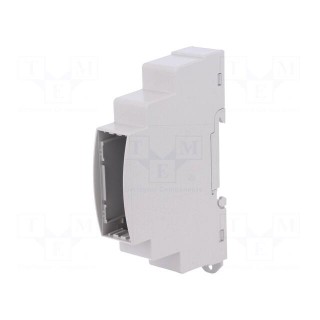Enclosure: for DIN rail mounting | Y: 90mm | X: 18mm | Z: 53mm | ABS
