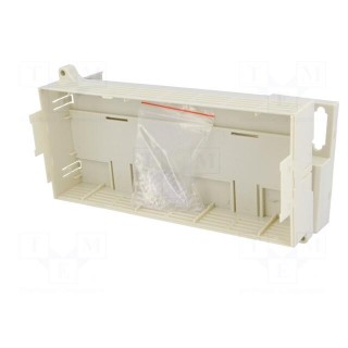 Enclosure: for DIN rail mounting | Y: 90mm | X: 200mm | Z: 67mm