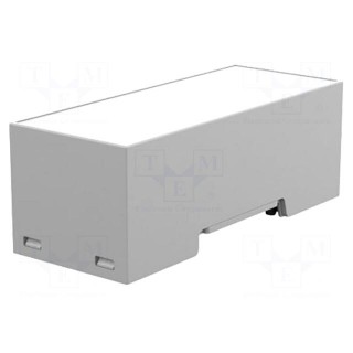 Enclosure: for DIN rail mounting | Y: 90mm | X: 36.1mm | Z: 32mm | grey