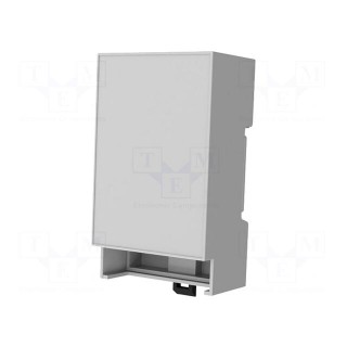 Enclosure: for DIN rail mounting | Y: 90mm | X: 53.3mm | Z: 32mm | grey