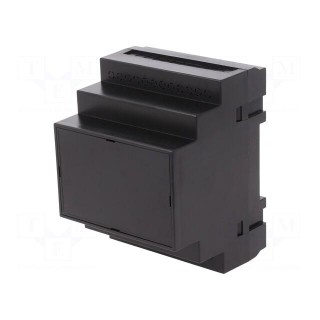 Enclosure: for DIN rail mounting | Y: 90mm | X: 70mm | Z: 65mm | ABS