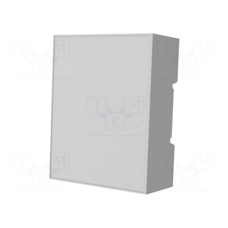 Enclosure: for DIN rail mounting | Y: 90mm | X: 71.1mm | Z: 32mm | grey