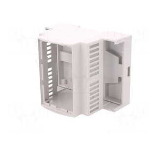 Enclosure: for DIN rail mounting | Y: 90mm | X: 71.3mm | Z: 62mm | grey