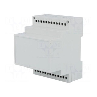 Enclosure: for DIN rail mounting | Y: 90mm | X: 71mm | Z: 71mm | noryl