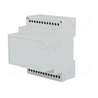Enclosure: for DIN rail mounting | Y: 90mm | X: 71mm | Z: 71mm | noryl