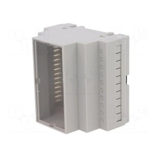 Enclosure: for DIN rail mounting | Y: 90mm | X: 87mm | Z: 65mm | ABS