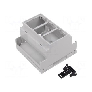 Enclosure: for DIN rail mounting | Y: 90mm | X: 88mm | Z: 58mm | PPO